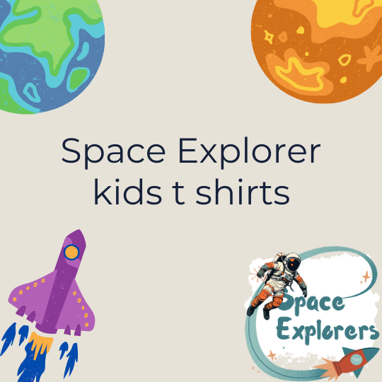 Space Explorer kids t shirts – trusted by happy parents