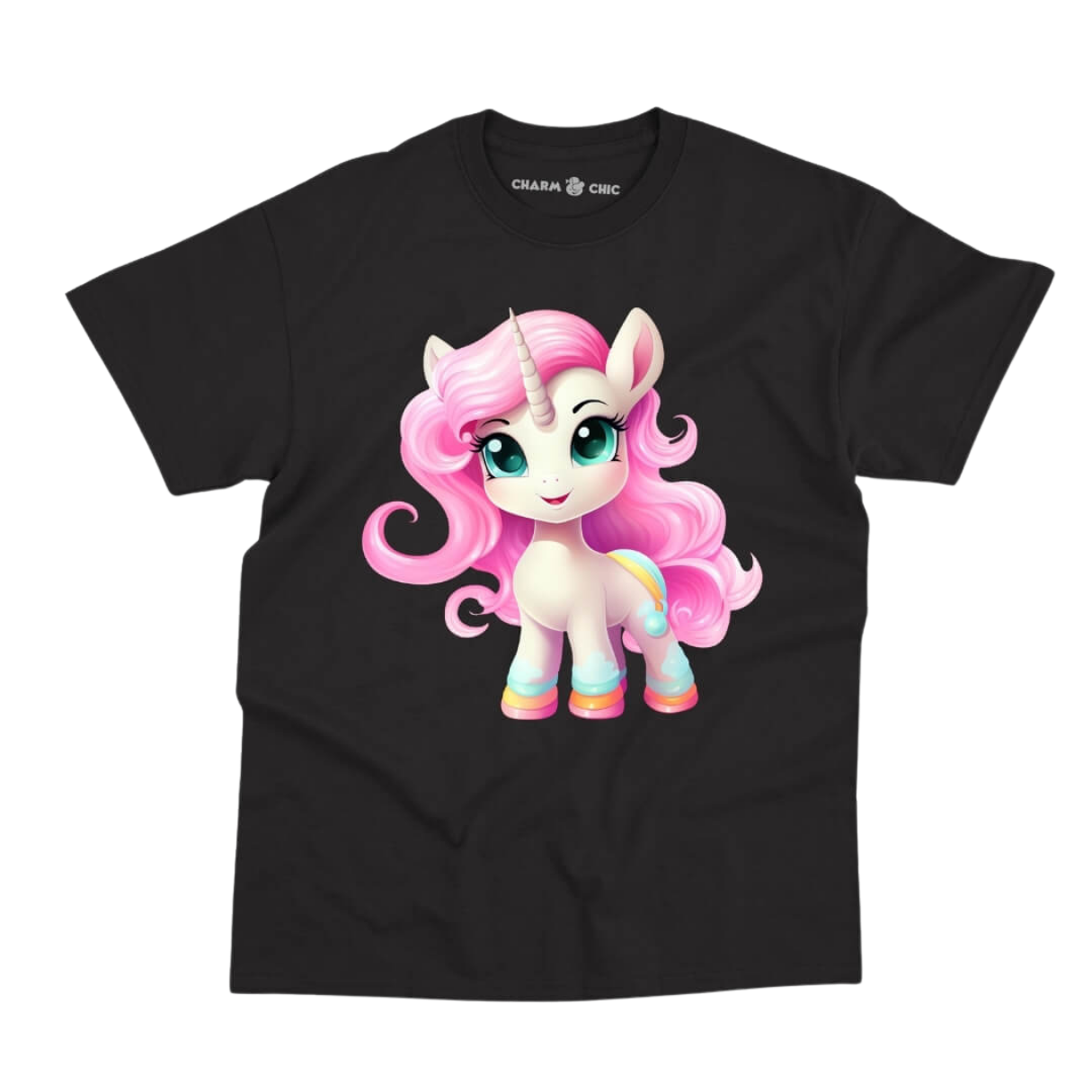 "I Believe In Unicorn" Women's T-Shirt – Funny Mythical Magic Graphic Tee (100% Cotton, USA Made)