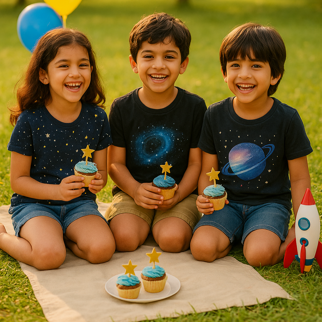 Mission Birthday: Cosmic & Cute Space Outfits Kids Will Love
