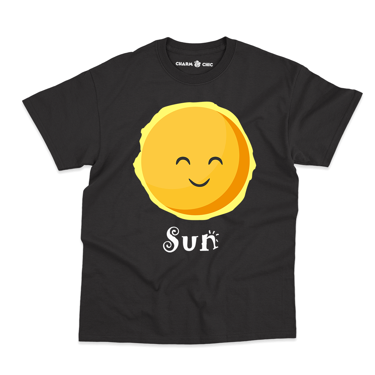 Kids Sun T-Shirt – Bright & Happy Charm & Chic Tee