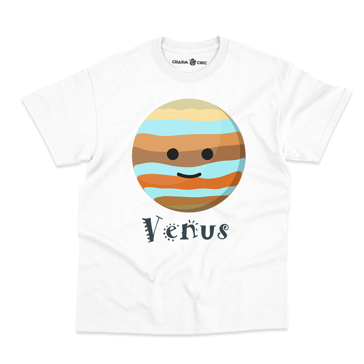 Kids Venus Planet T-Shirt – Cosmic Charm and Chic Tee