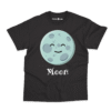 Moon Planet Kids T-Shirt in Black – Charm and Chic