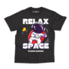 Relax Space Kids T-Shirt in Black – Charm and Chic