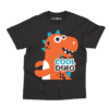 Cool Dino Kids T-Shirt in Black – Charm and Chic