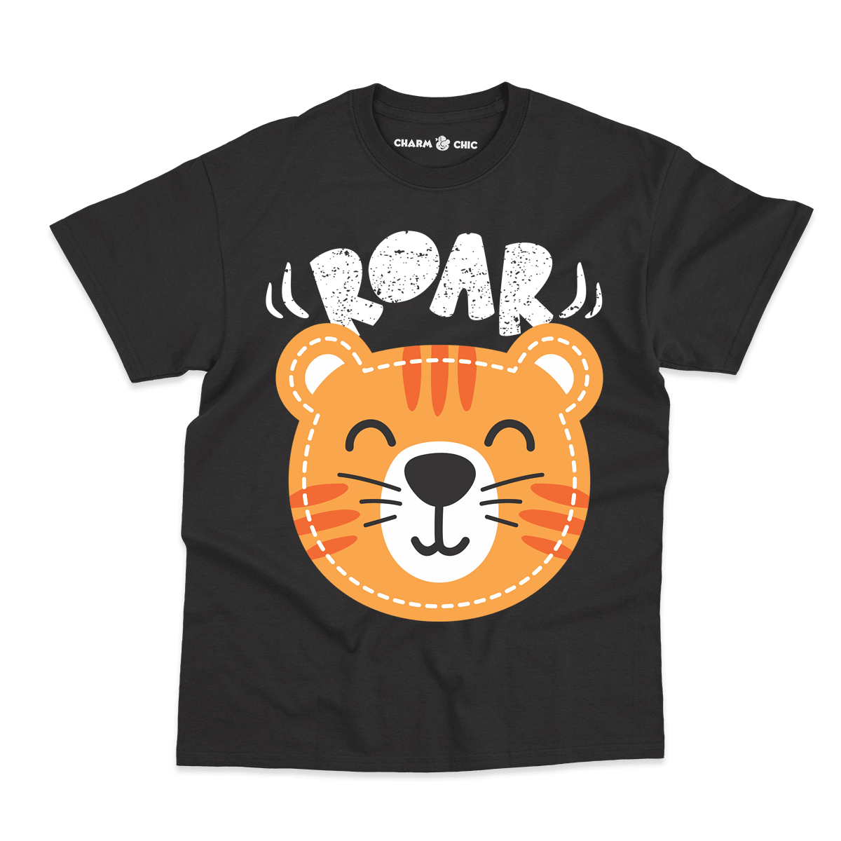 Cute Tiger Roar Cartoon Kids T-Shirt